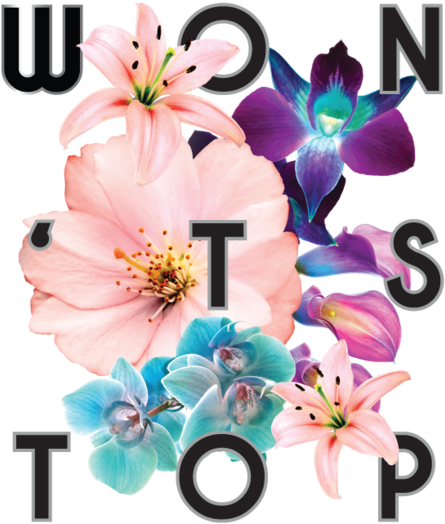 Wont-stop - Png - Orchid (1000x647), Png Download