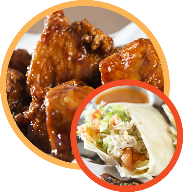 About - Woodys Wings (611x641), Png Download