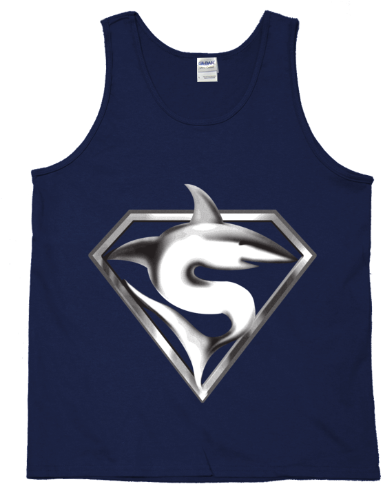 Super Shark Tank Top - Active Tank (852x762), Png Download