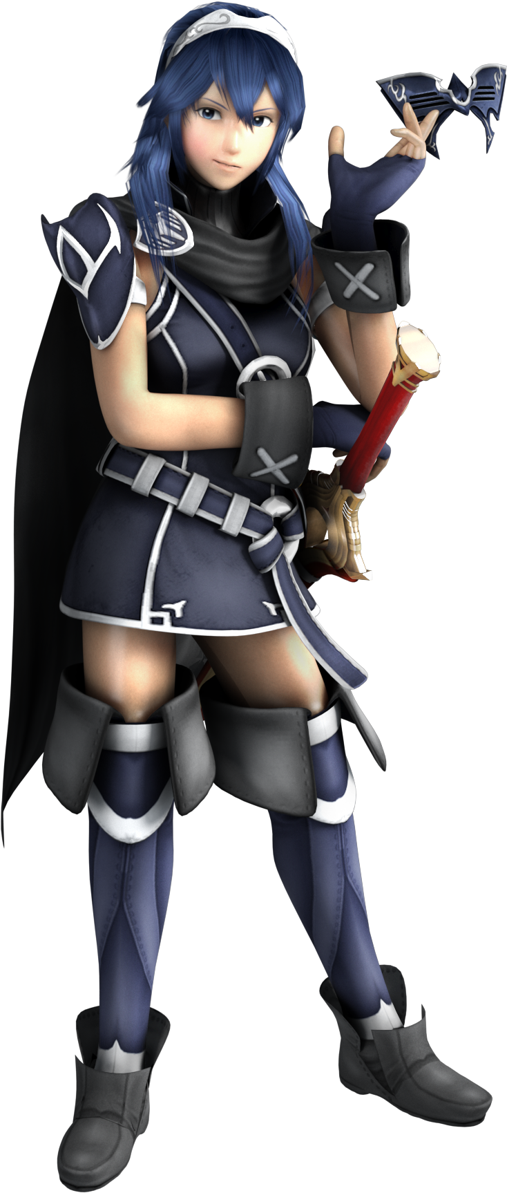Lucina - Woman Warrior (1000x2000), Png Download