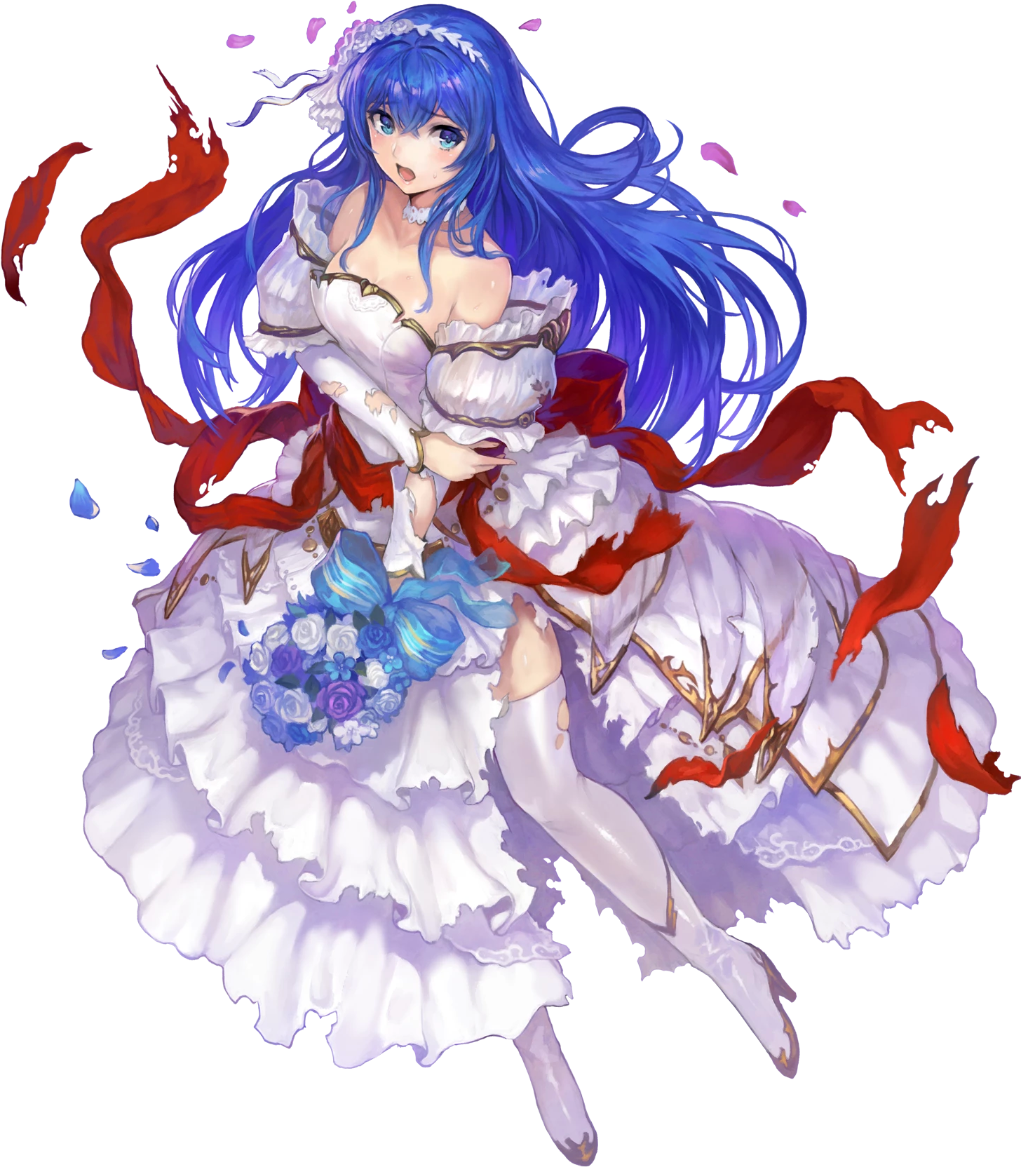 Download Png - Fire Emblem Bride Caeda (1684x1920), Png Download