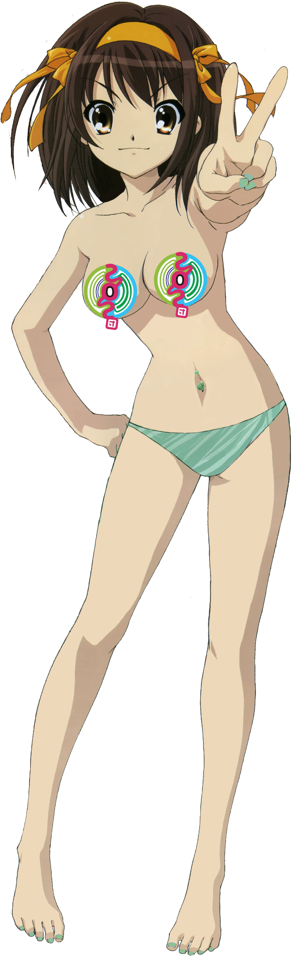 Original) Loading Suzumiya Haruhi - Haruhi Suzumiya (1200x3379), Png Download