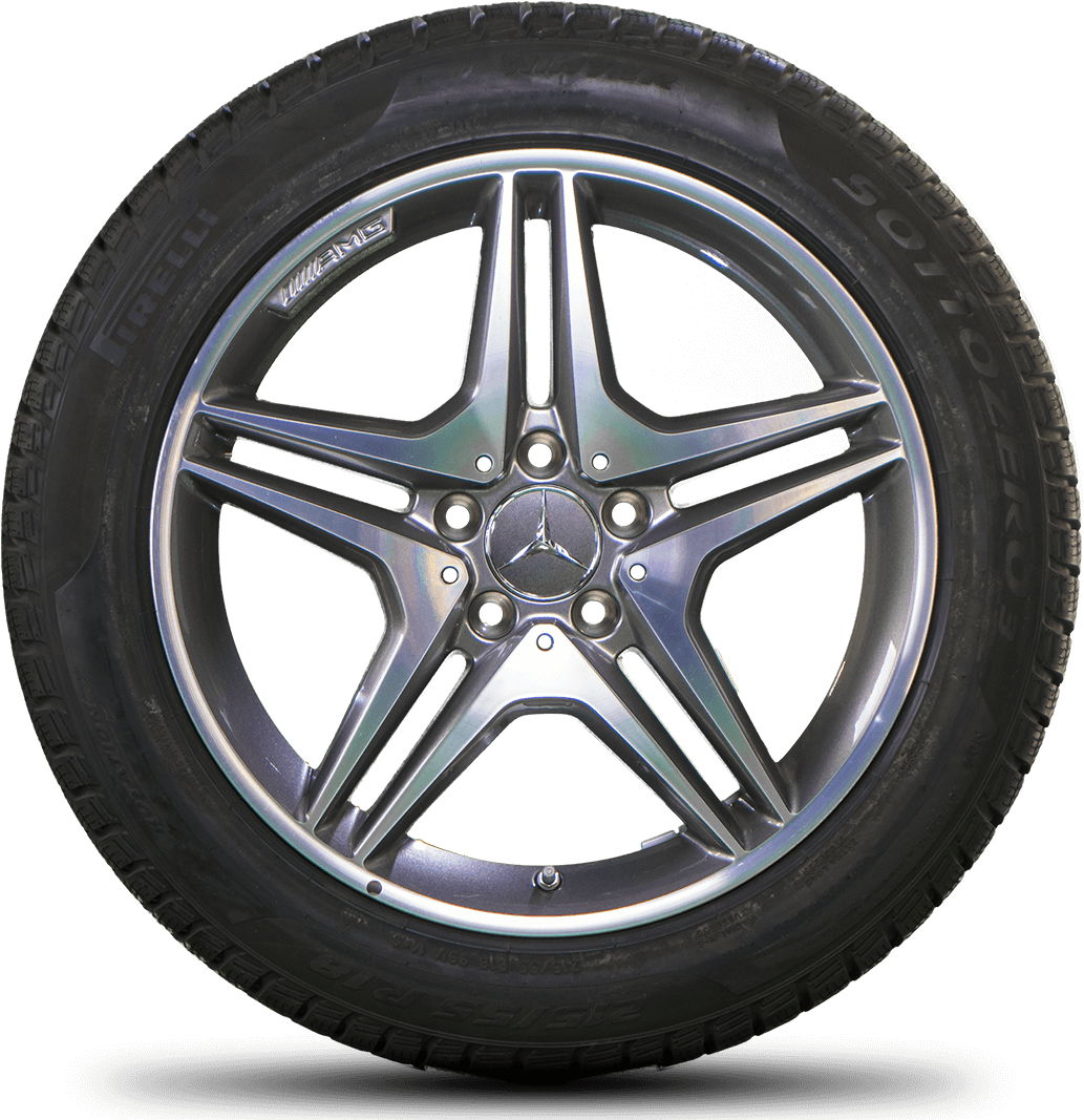 Amg Rims C43 (1100x1100), Png Download