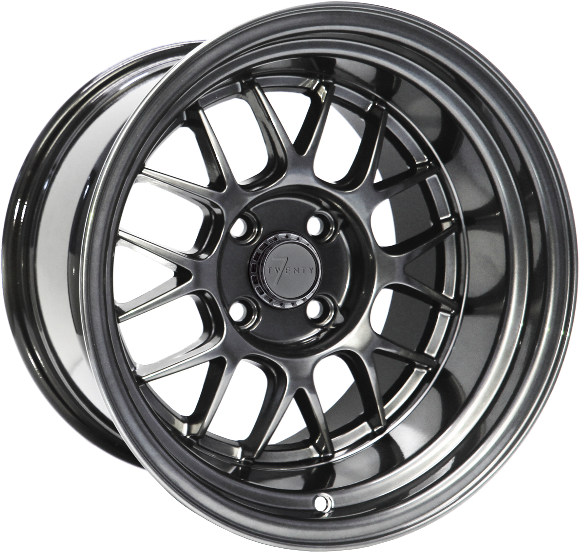 7twenty Style44 Hyperblack Deepdish 9j 15inch - Wheel (1200x1200), Png Download