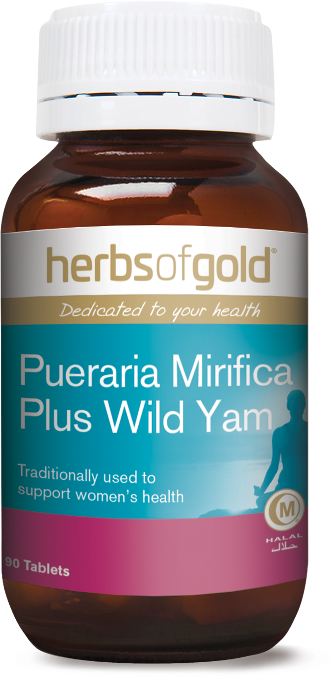 Mal14125049tcr - Pueraria Mirifica Plus Wild Yam (750x1563), Png Download