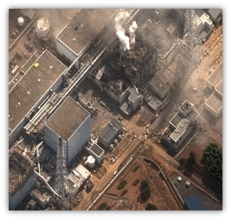 Digitalglobe Took This Picture Of Fukushima Nuclear - Fukushima Nuclear Plant Aftermath (791x750), Png Download