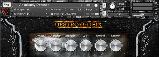 Destroyed Six - Strix Instruments Destroyed Six Cinematic Detuned Pianos (730x655), Png Download