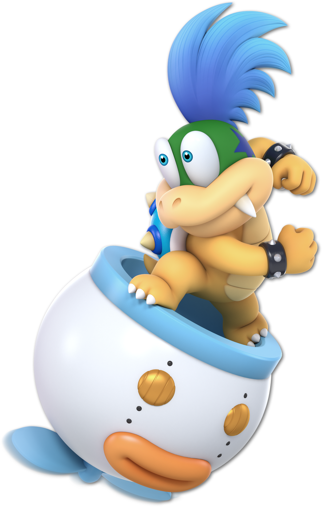 Larry As He Appears In Super Smash Bros Ultimate Png - Super Smash Bros Ultimate Bowser Jr (1394x1812), Png Download