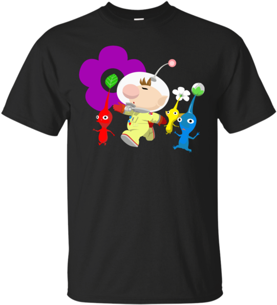 Super Smash Bros Olimar Peach T Shirt & Hoodie The - T-shirt (600x600), Png Download