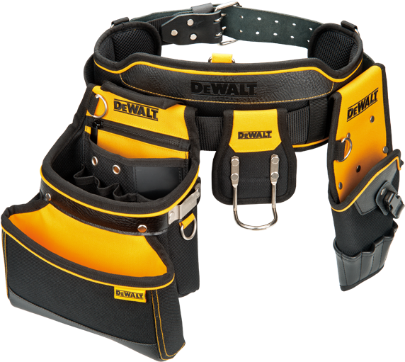Dewalt Dwst81228-8 Heavy Duty Multi Purpose Tool Belt - 디 월트 공구 함 (580x580), Png Download