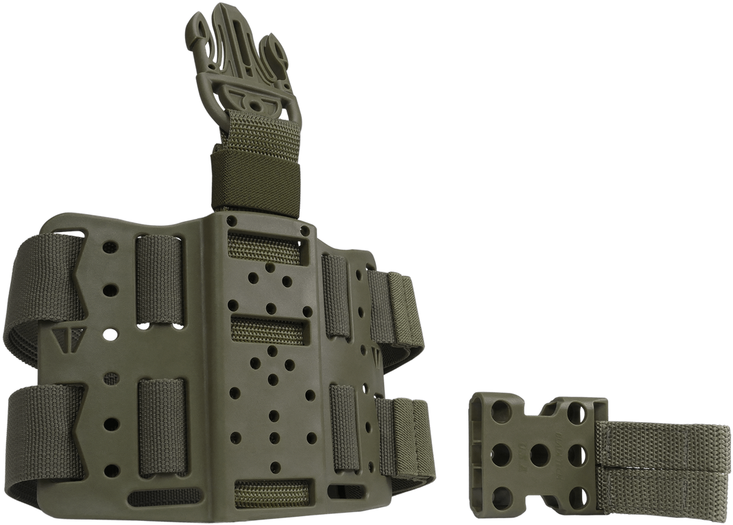 Thigh Rig Attachment - Blade Tech Pad Leg (1091x800), Png Download