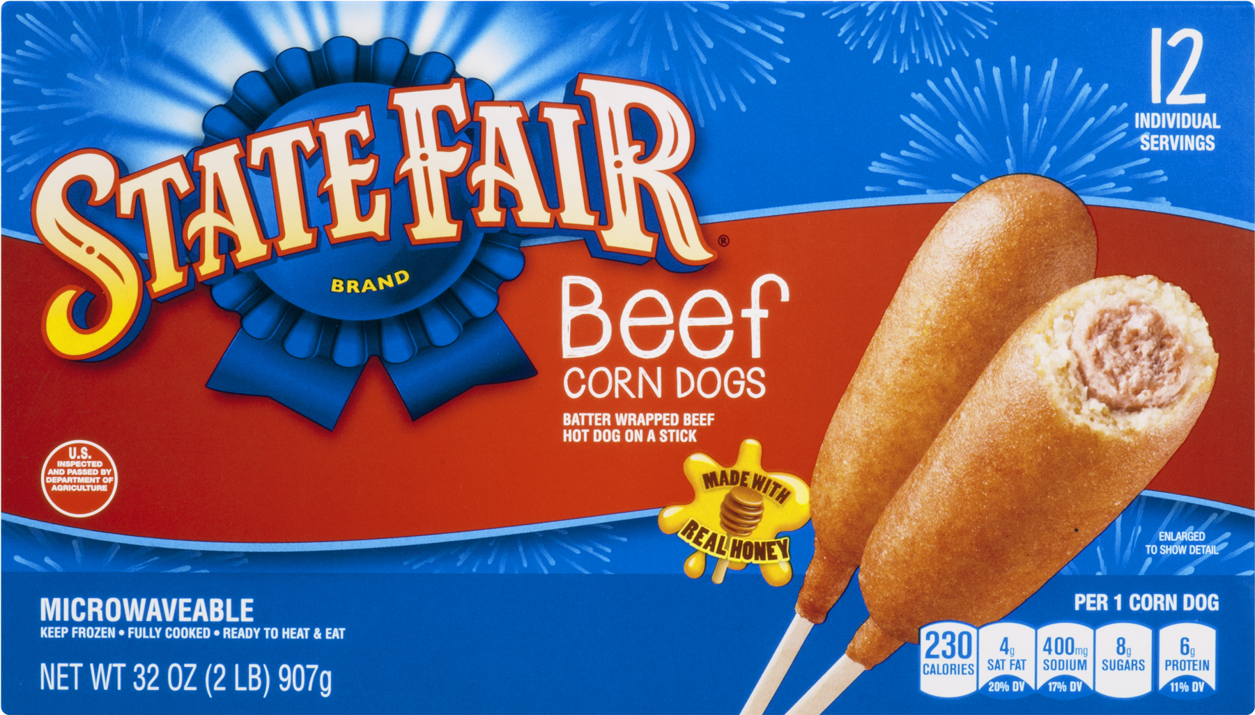 State Fair Corn Dogs (1800x1800), Png Download