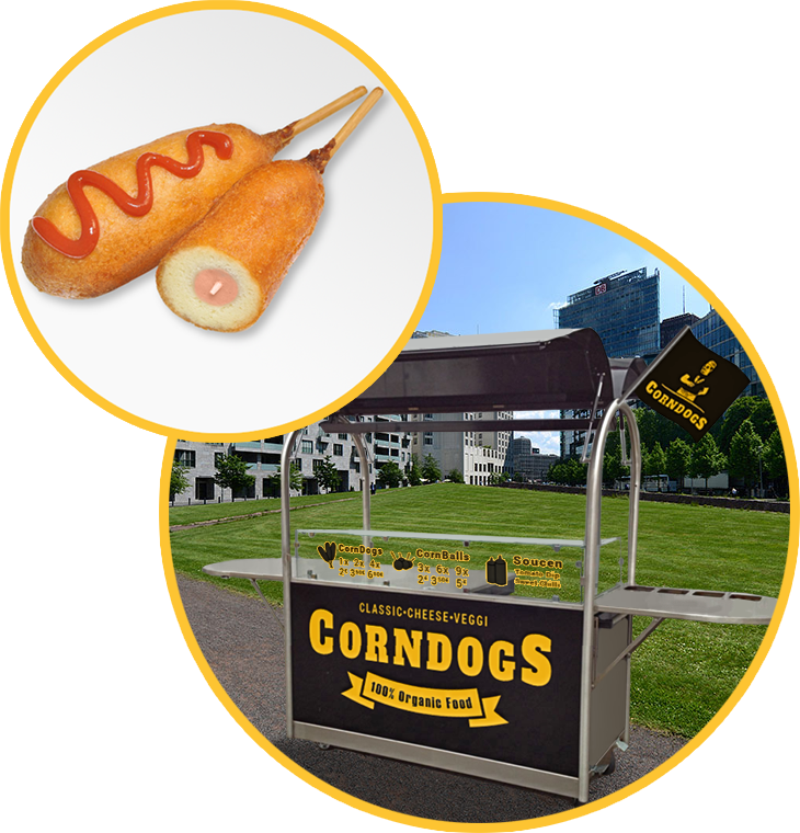 Corndog Hero - Dish (730x760), Png Download