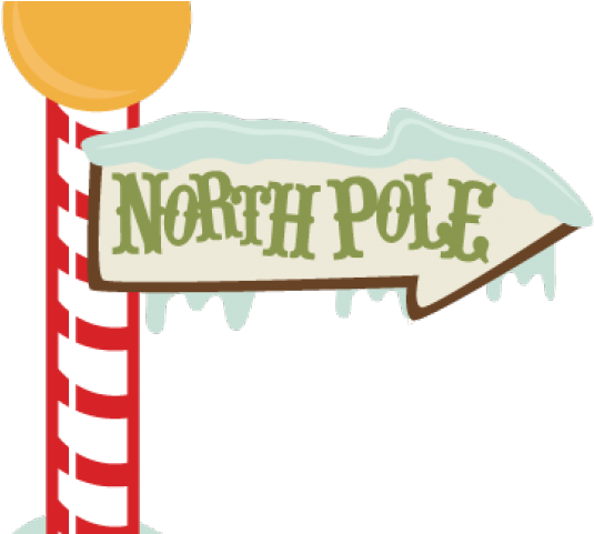 Sign Clipart North Pole (640x480), Png Download