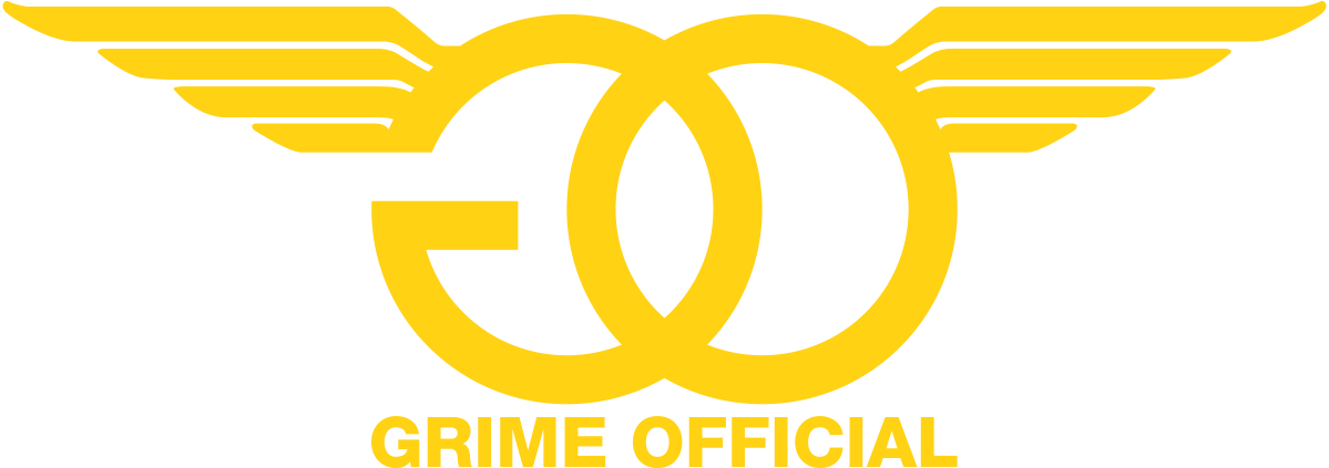 Grime Official Logo Gold - Emblem (1199x423), Png Download
