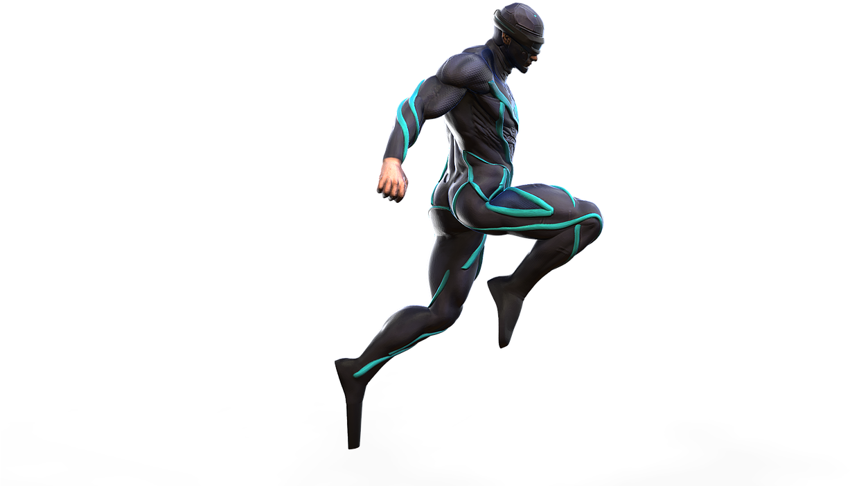 Immersive Game Play - Jogging (1366x768), Png Download