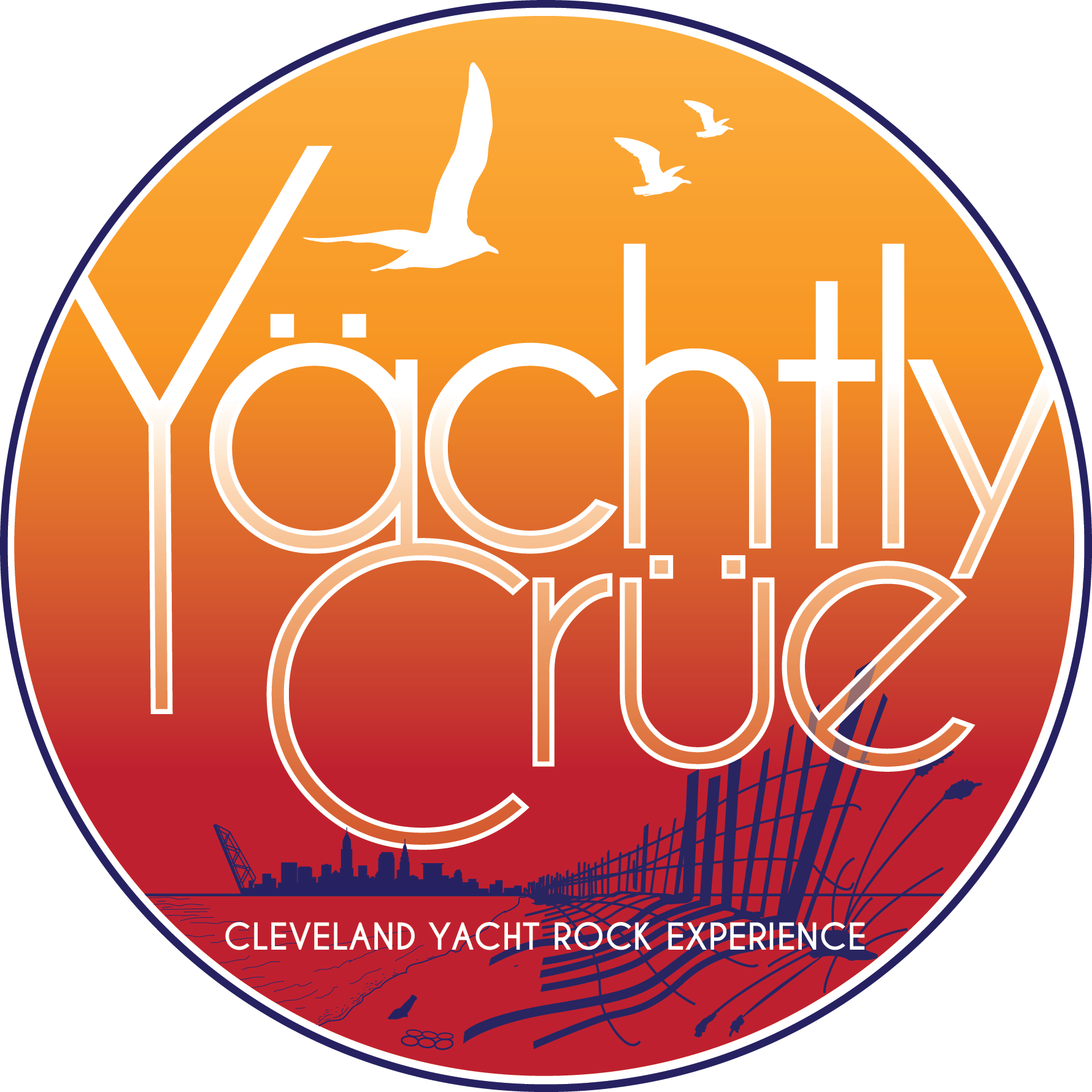 The Cleveland Yacht Rock Experience - Circle (1780x1780), Png Download