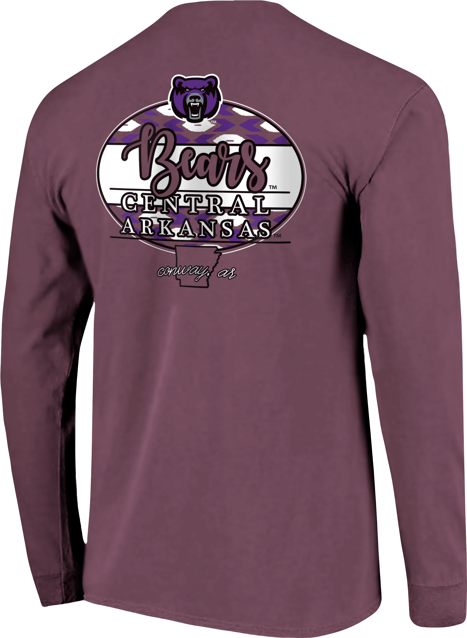 Bears Arrow Cc Long Sleeve Tee - Long-sleeved T-shirt (2500x2500), Png Download