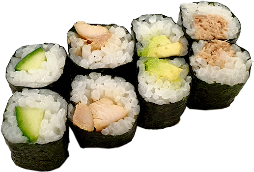 Sushi Roll Pack - California Roll (600x600), Png Download