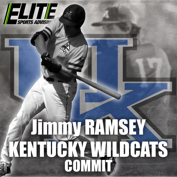 Jimmy Ramsey Kentucky Wildcats - College Baseball (605x605), Png Download