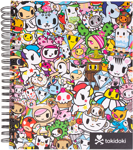 Tokidoki Friends Spiral-bound Sketchbook - Tokidoki Sketchbook (600x600), Png Download