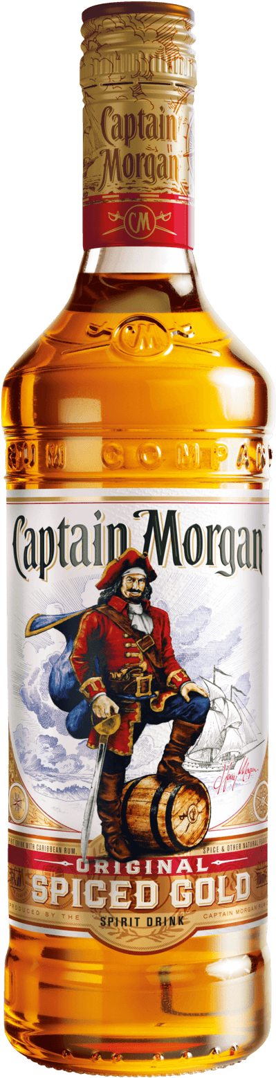 Captain Morgan Spiced Gold (1600x1600), Png Download
