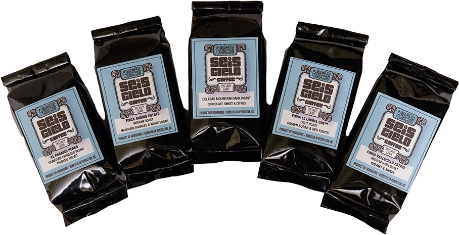 Seis Cielo Sampler A Selection Of 5 Whole Bean - Cosmetics (1000x1000), Png Download