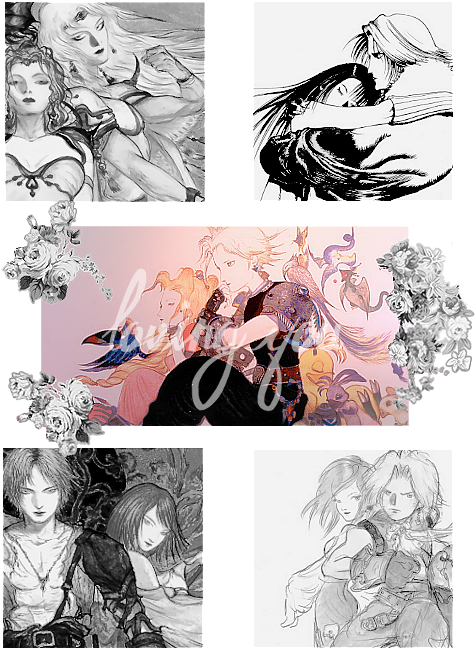 Squall X Zidane Photo - Illustration (500x700), Png Download