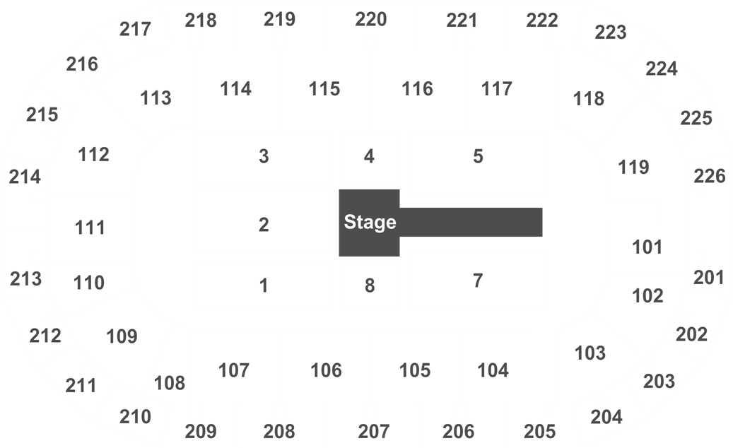 Event Info - Cedar Park Center Seating Chart (1050x680), Png Download