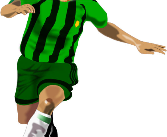 Football Player Clipart (640x480), Png Download