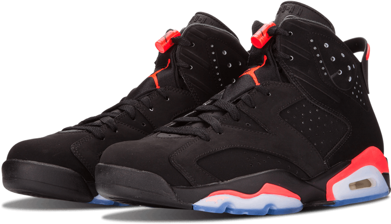 Jordan Shoes Png - Jordan 6s Infrared (1000x600), Png Download
