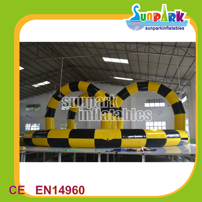 Commercial Racing Track Inflatable Zorb Ball Track - Inflatable (700x700), Png Download