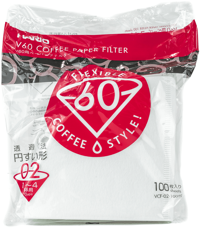 Hario V60 02 Filters 100pk - Hario V60 Paper Filter (853x1280), Png Download