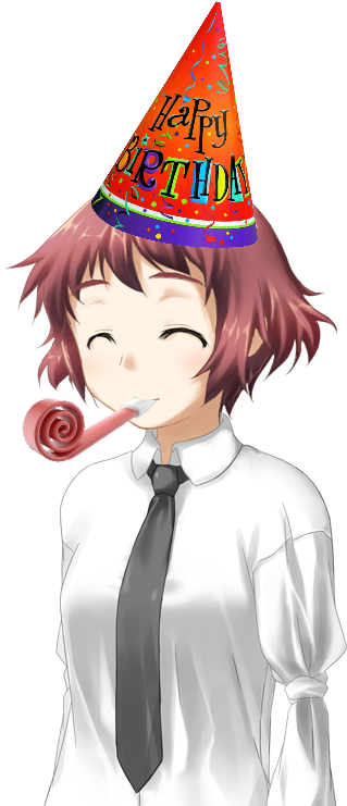 Happy 365 Day Belated Birthday, Rin - Katawa Shoujo Rin Fan Art (617x800), Png Download