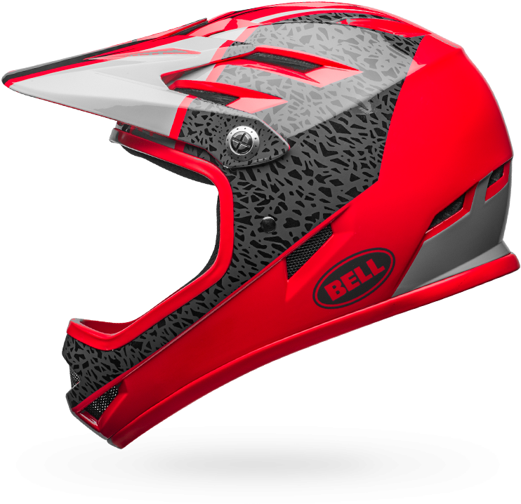 Image Royalty Free Bell Sanction Full Face Russ Hays - Bicycle Helmet (760x760), Png Download