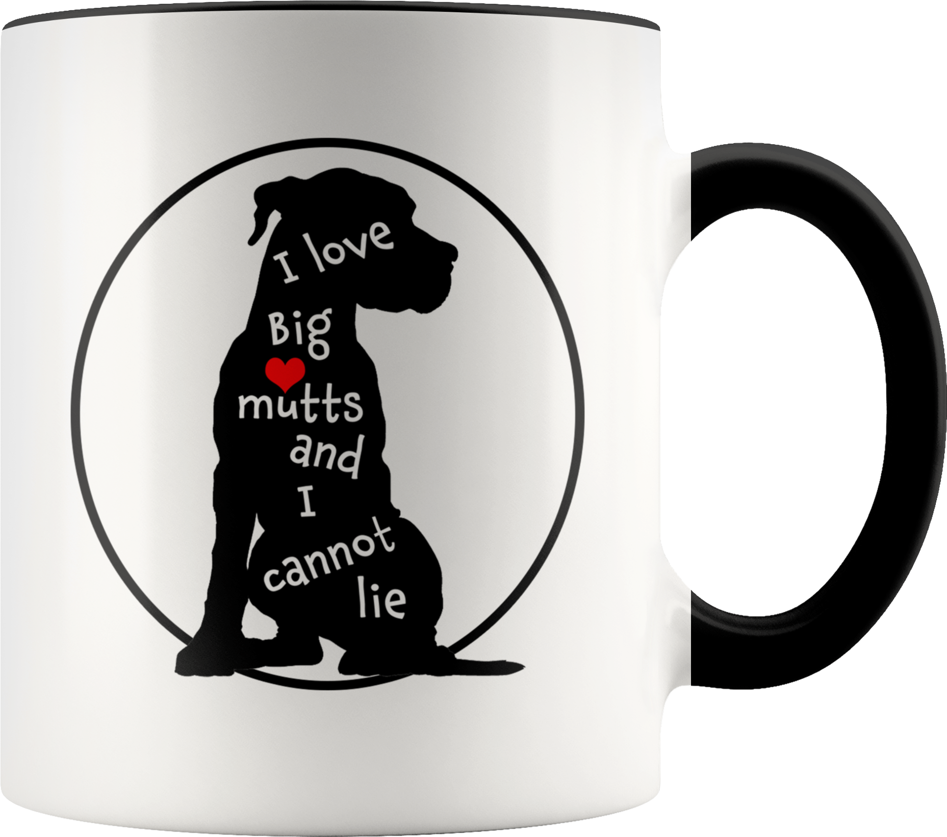 I Love Big Mutts And I Cannot Lie - 14 Year 14th Wedding Anniversary (2000x2000), Png Download