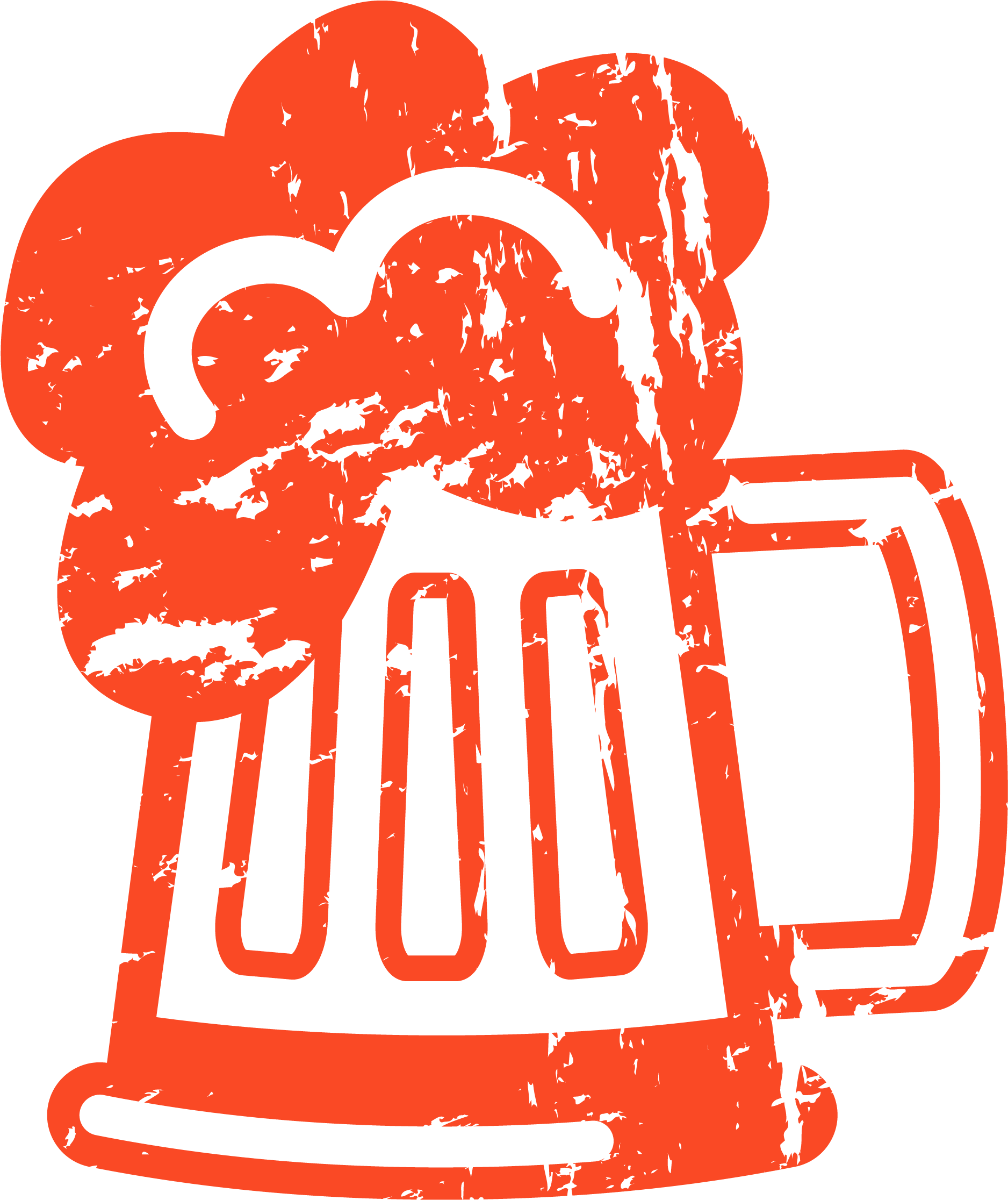 Beer Text With Cartoon Beer Mug B4000 14 - Beer (4000x4000), Png Download
