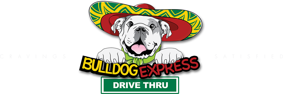 Bulldog Express Drive Thru 2161 Feather River Blvd - Dog Catches Something (990x331), Png Download