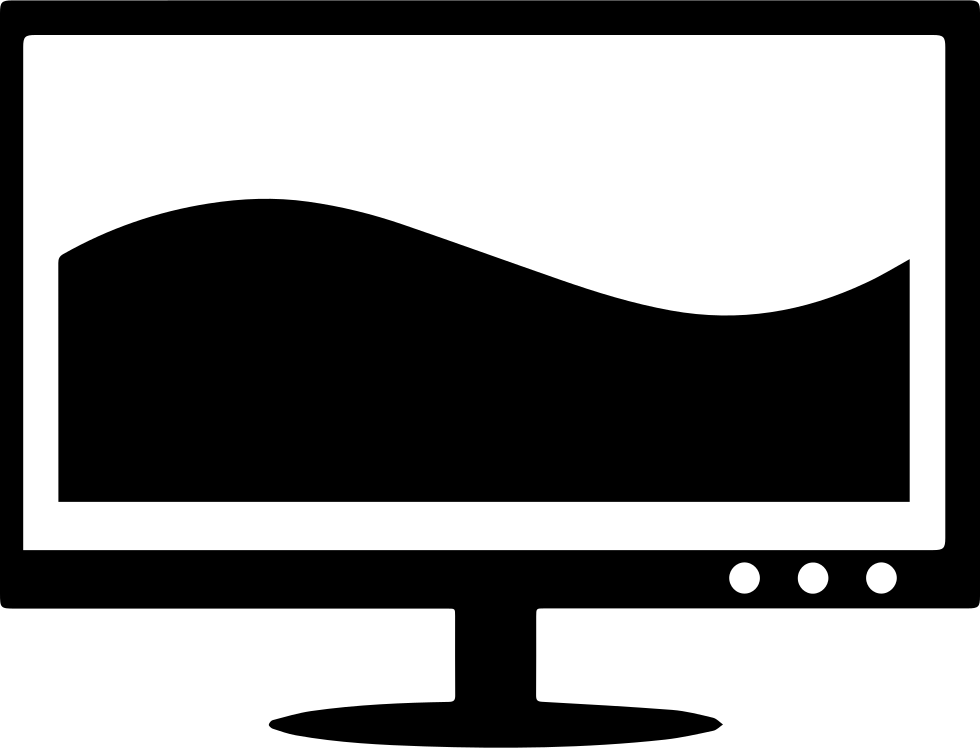 Png File - Computer Monitor (980x748), Png Download