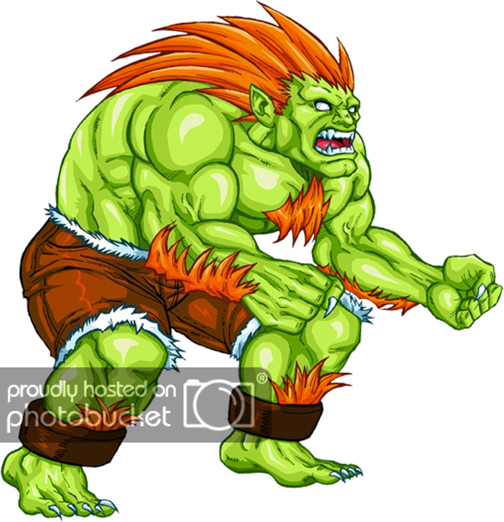 989 X 1024 2 - Blanka Street Fighter Png (989x1024), Png Download