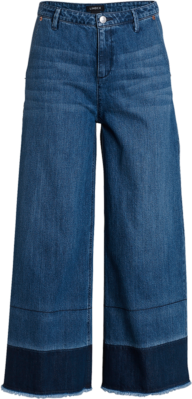 Culotte Jeans Blue - Denim (888x888), Png Download