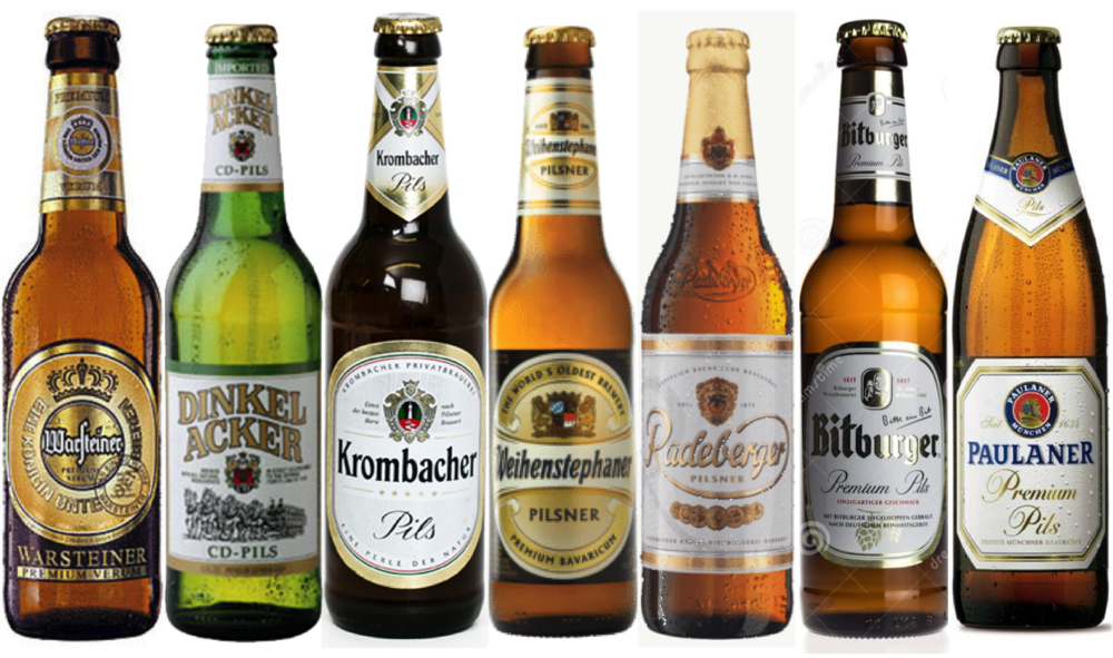 German Pilsners - Paulaner Premium Pils 500ml (1000x591), Png Download
