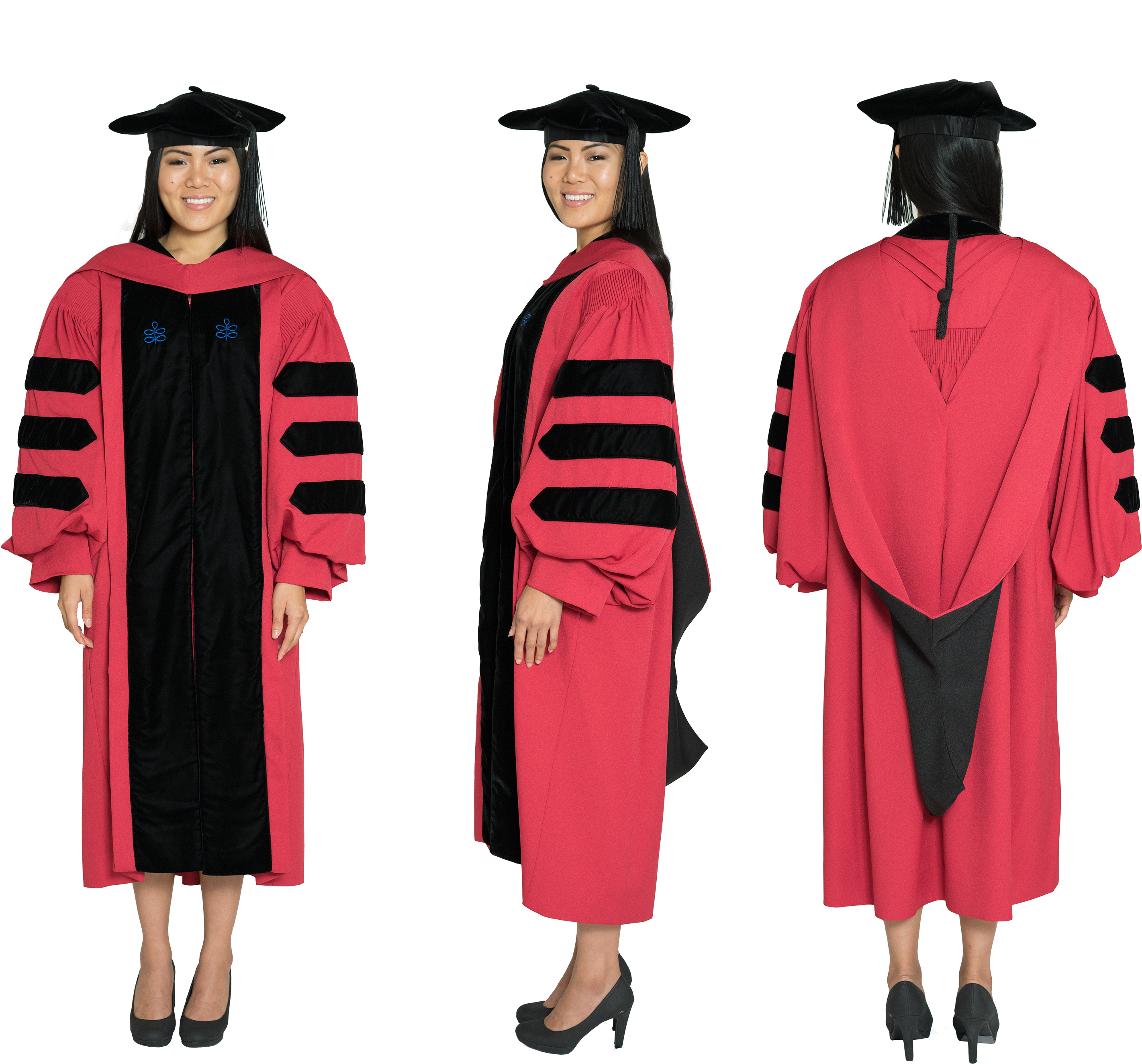 Polyester Crepe - Harvard Law Graduation Gowns (3000x3000), Png Download