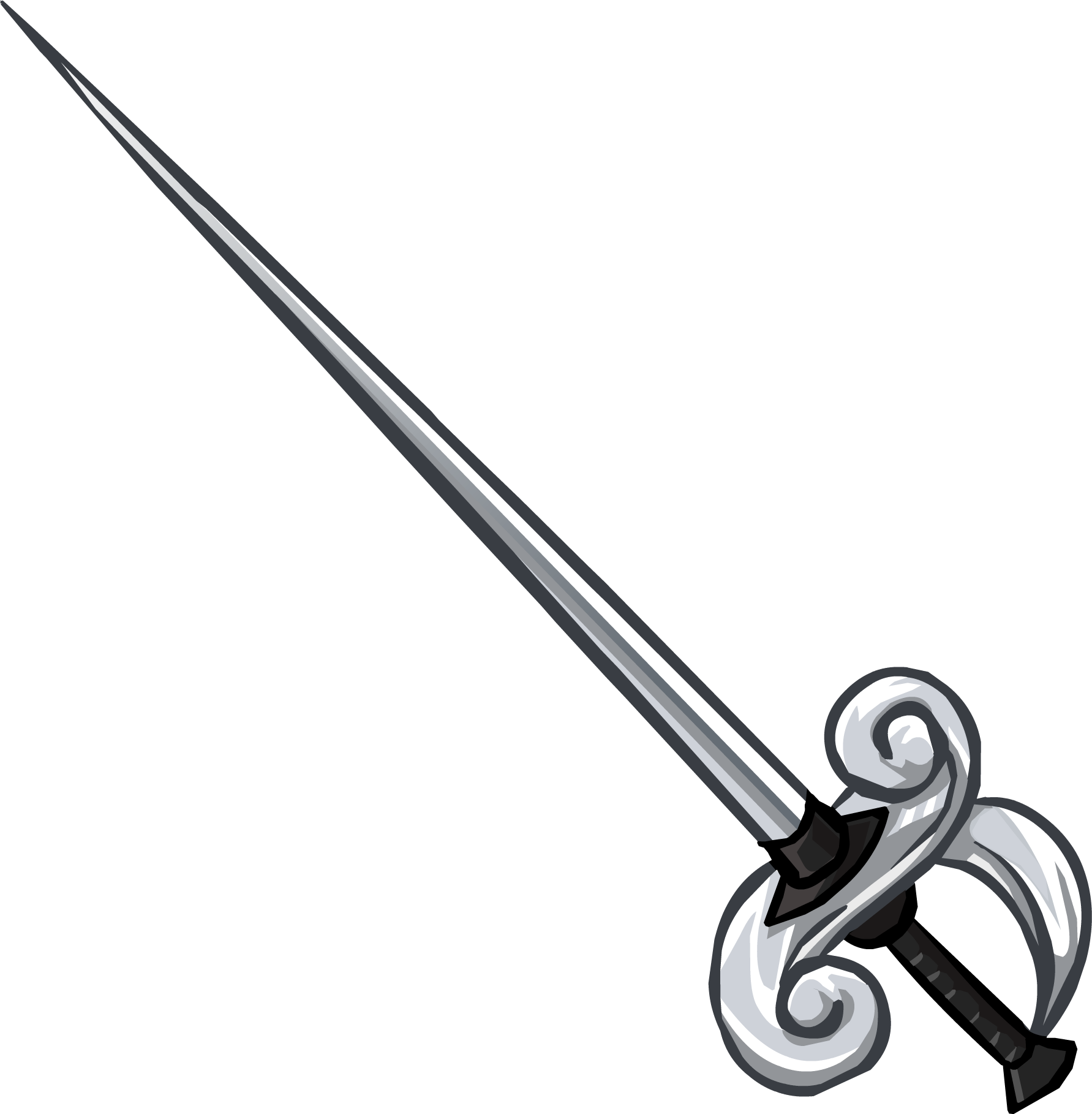 Espada Png - Espada De Esgrima Png (1783x1818), Png Download