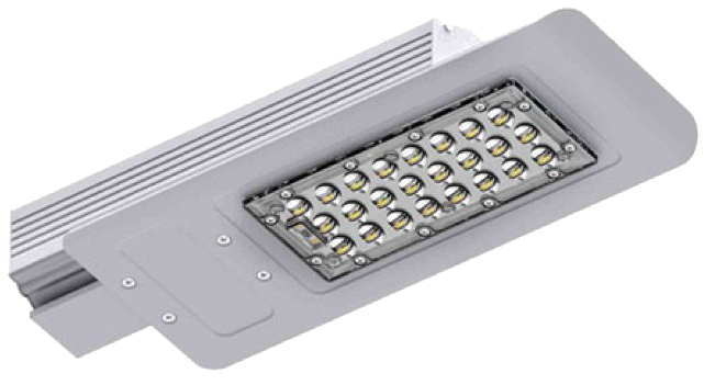 Led Street Lamp Png Pic - Luminaria Led Para Alumbrado Publico (705x473), Png Download