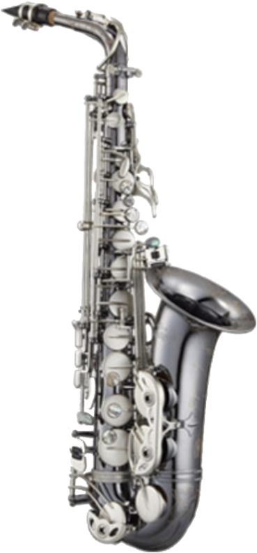 Antigua As4248bc Ah Alto Saxophone Power Bell Black (1000x800), Png Download