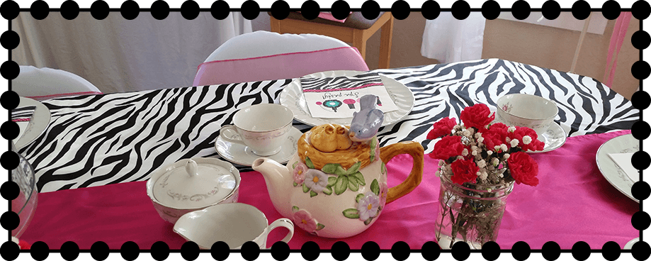 Tiara Tea Party Setup - Teacup (919x368), Png Download