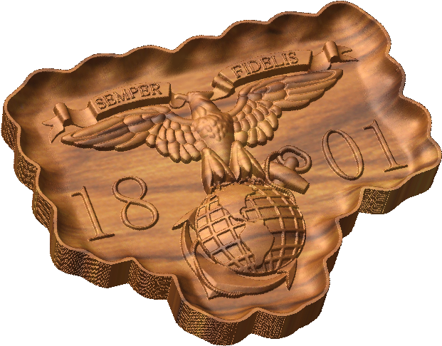 Eagle (634x502), Png Download