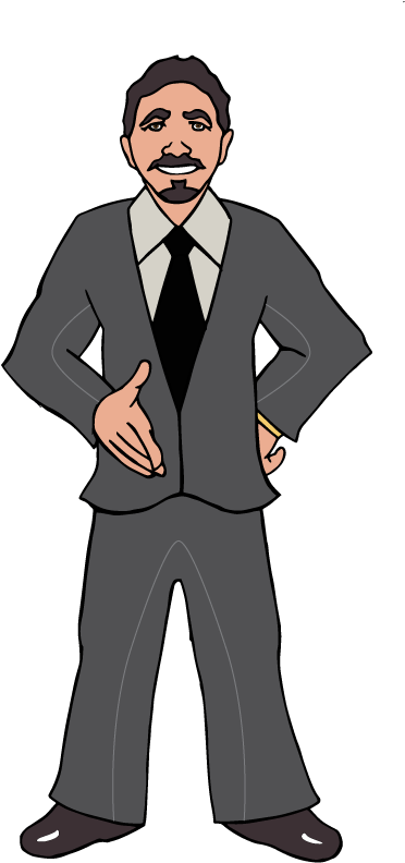 Company Vision - - Standing (612x842), Png Download