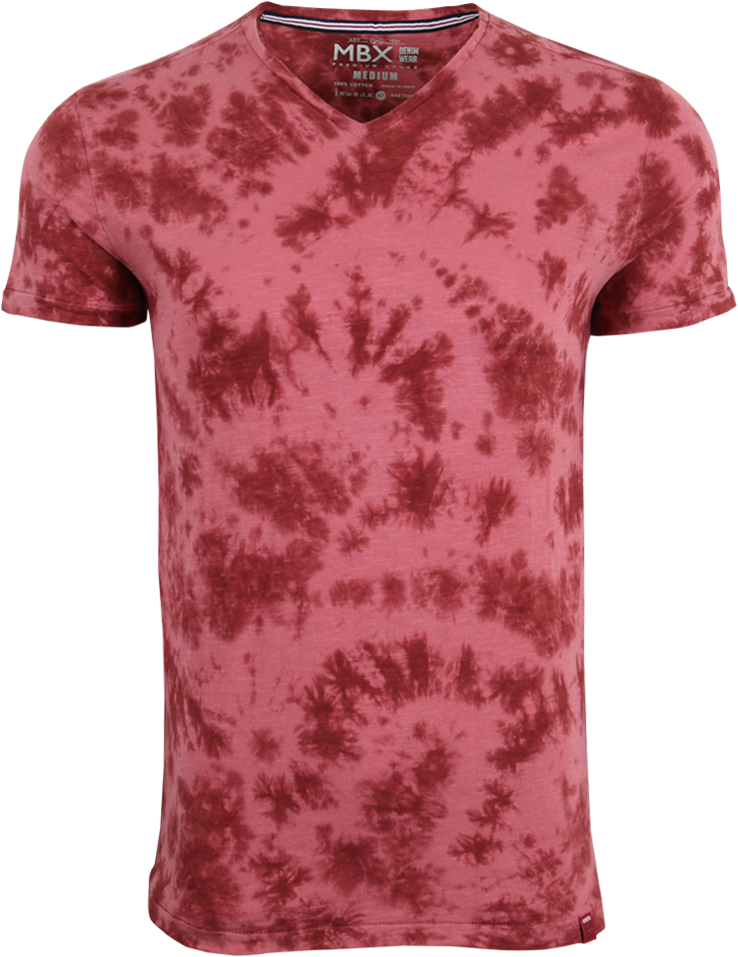 The Tie-dye V - Active Shirt (800x975), Png Download